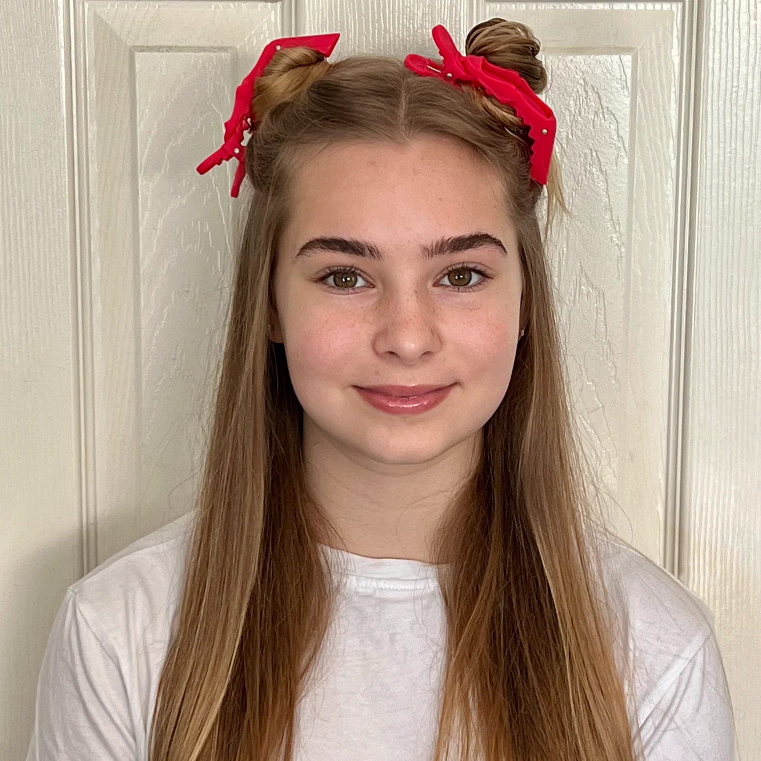 Up For Grabs Sectioning Clips - Raspberry - Image 3